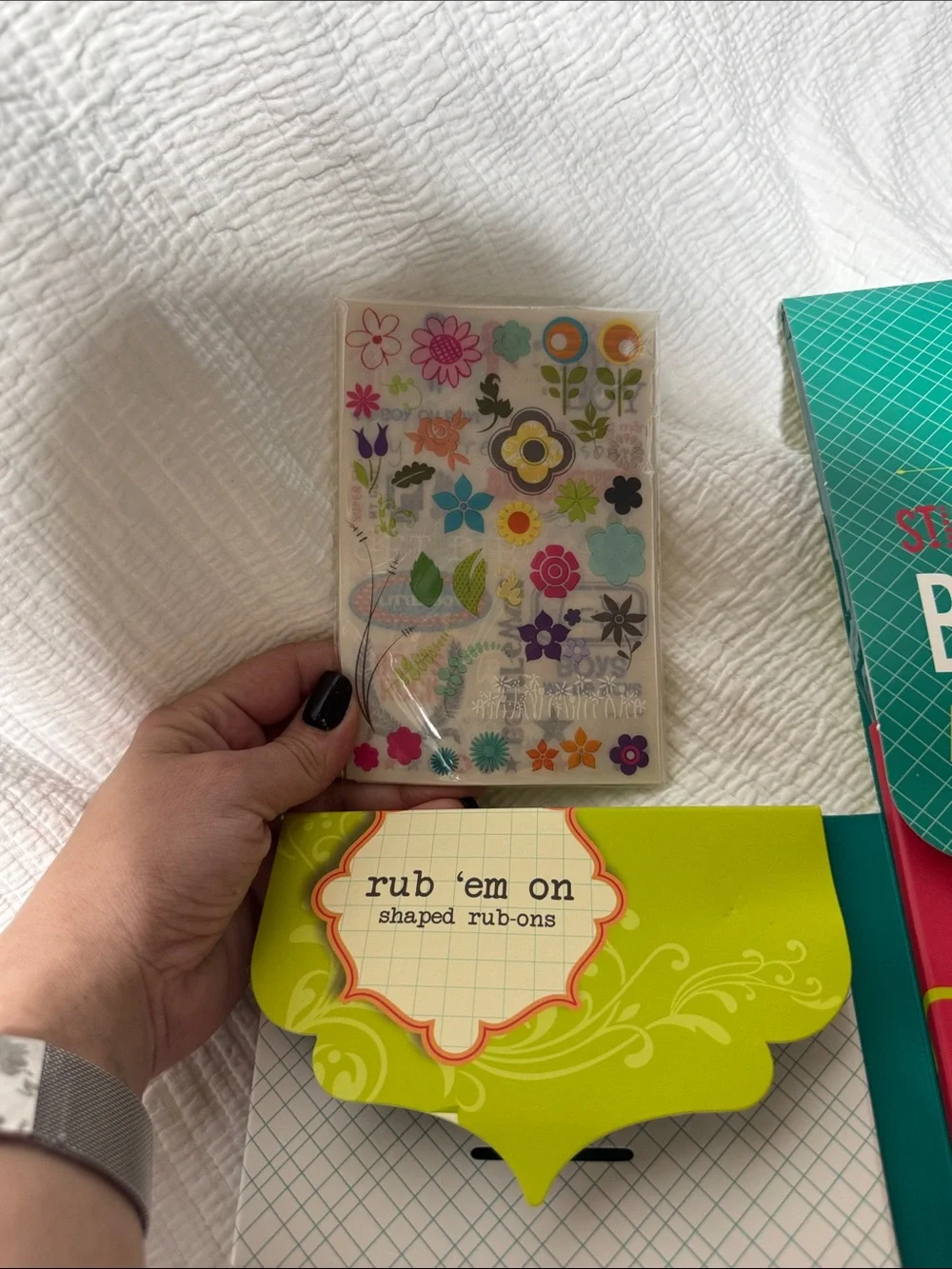 Overstuffed Green Paper & Sticker Kit by - Picture 8 of 15